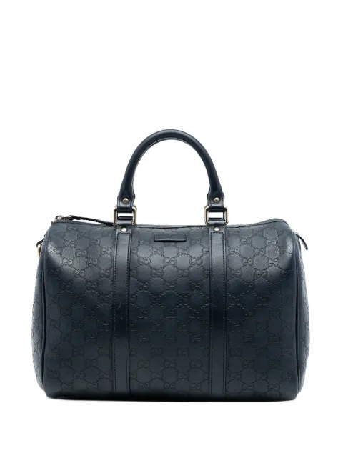 Gucci Pre-Owned bolso satchel Guccissima Joy Boston mediano 2016-2026