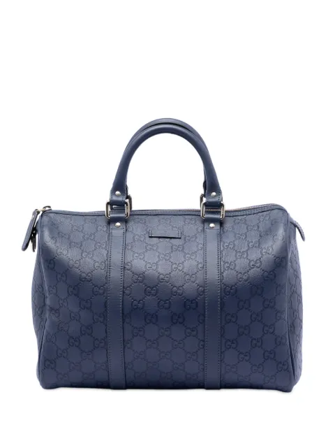 Gucci Pre-Owned 2016-2025 Medium Guccissima Joy Boston Bag satchel