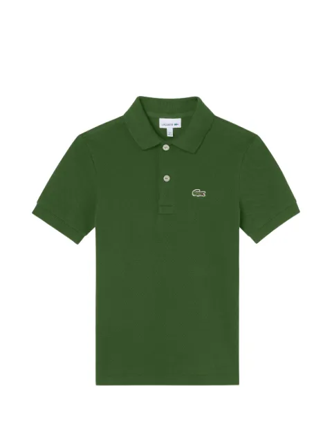 Lacoste Kids playera tipo polo con botones