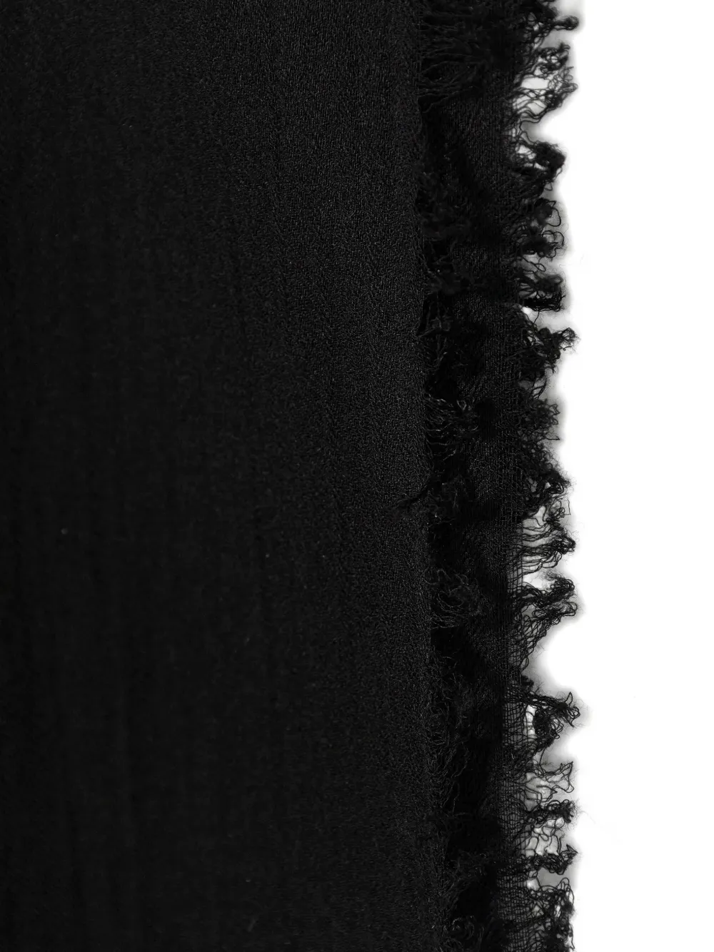  Zadig&voltaire Fular Deshilachado - Negro 