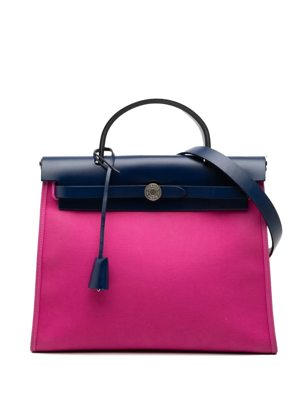 Hermès Pre-Owned Borsa a tracolla Herbag Zip 31 tela Toile 2018 - Rosa