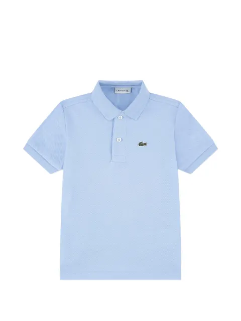Lacoste Kids button short-sleeve polo shirt