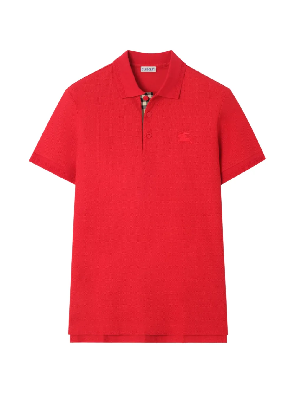 Burberry cotton polo shirt - Rosso