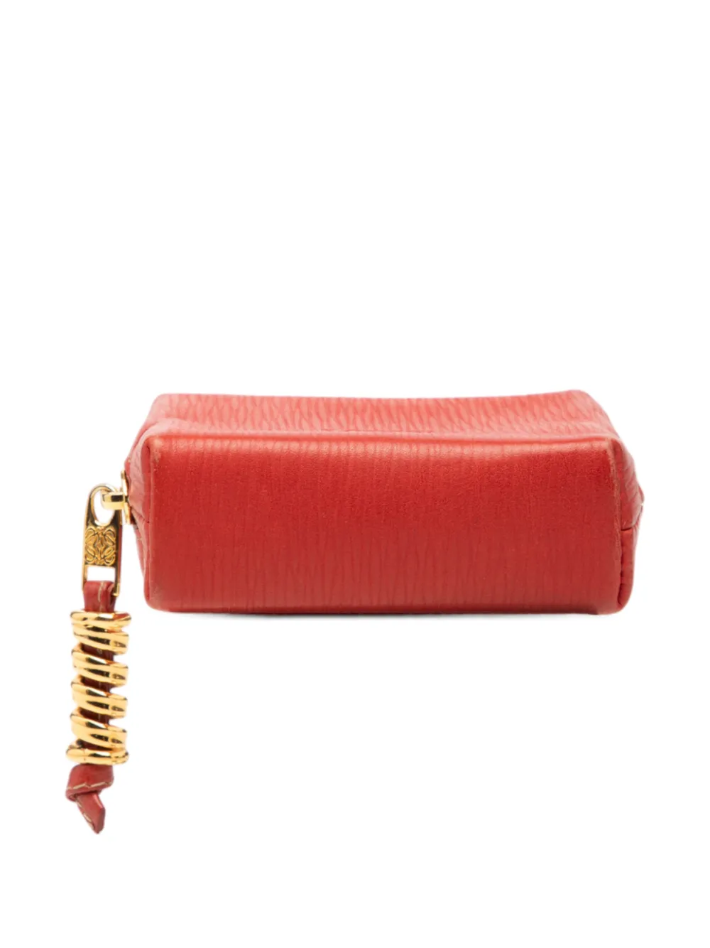 2000-2026 Leather Velazquez Twist Coin Pouch