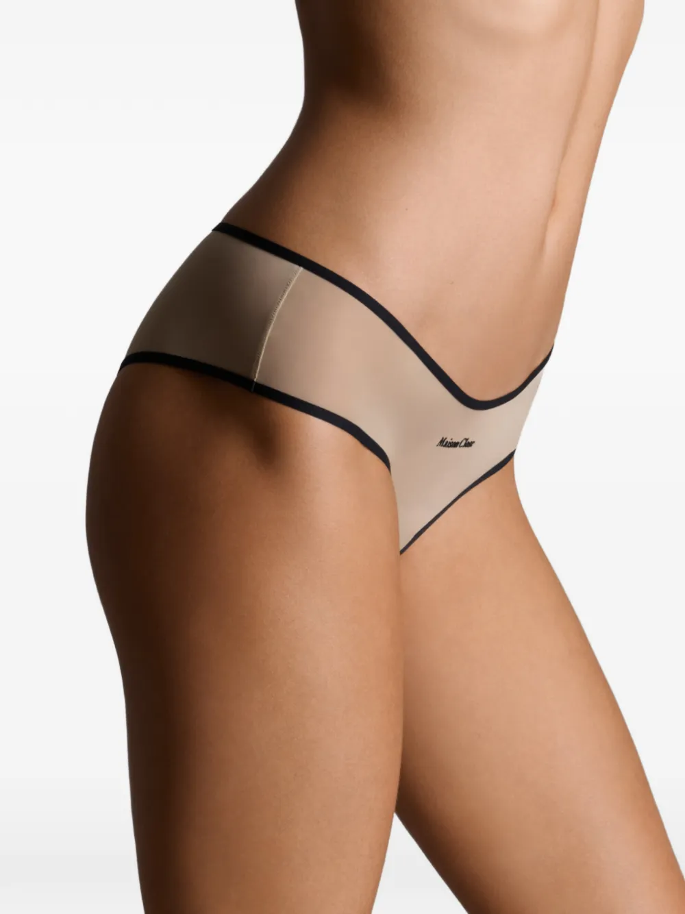 Maison Close La Parisienne hipster slip Beige