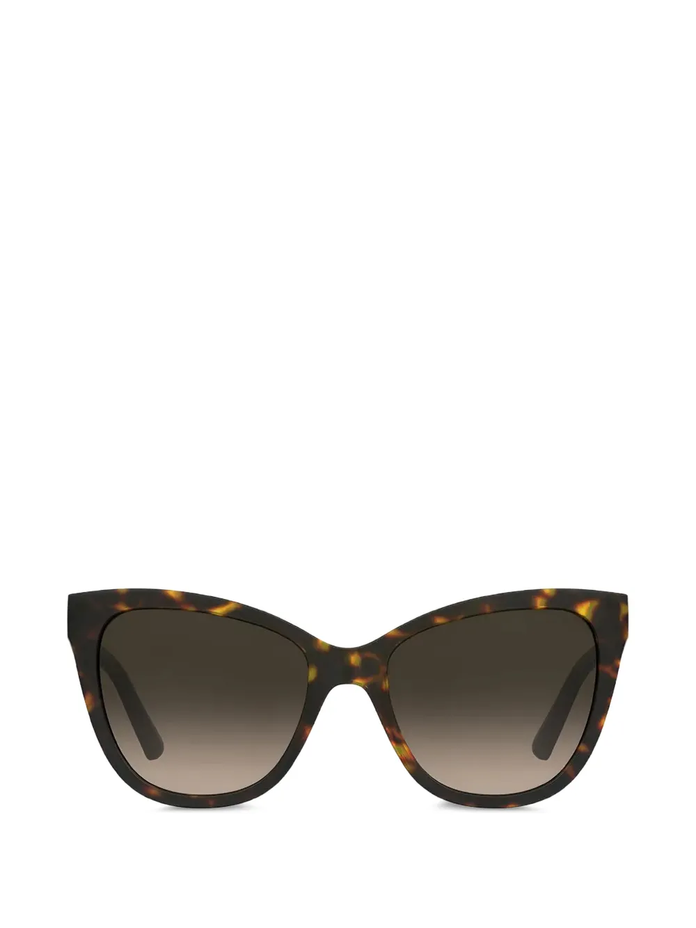 Love Moschino tortoiseshell-effect cat-eye sunglasses - Marrone