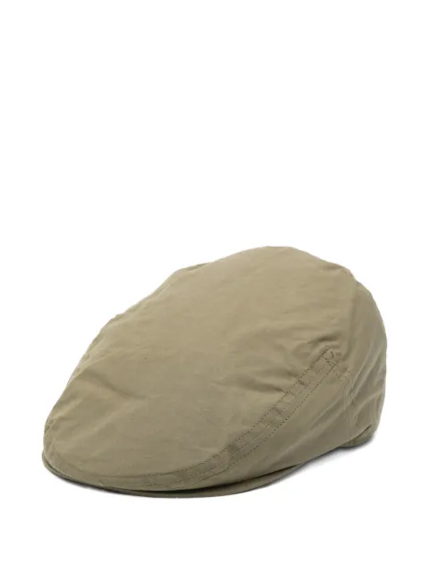 Barbour logo-patch flat cap