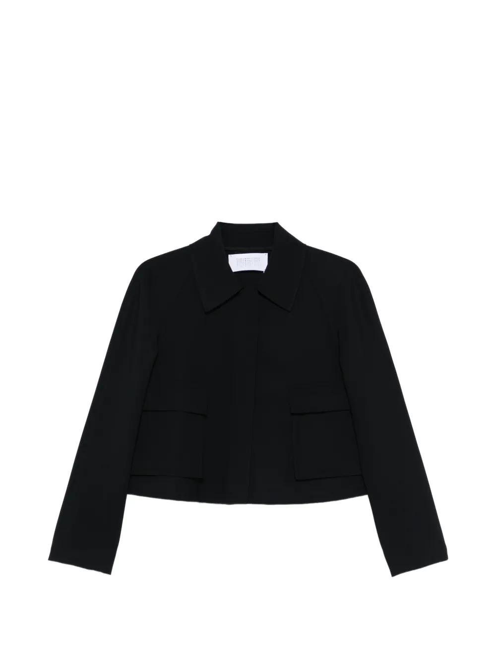 Harris Wharf London polo-collar jacket - Nero