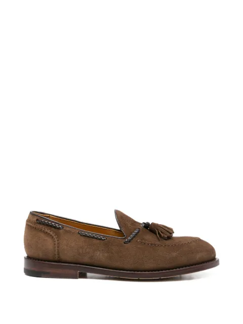 Premiata tassel braided-detail loafers