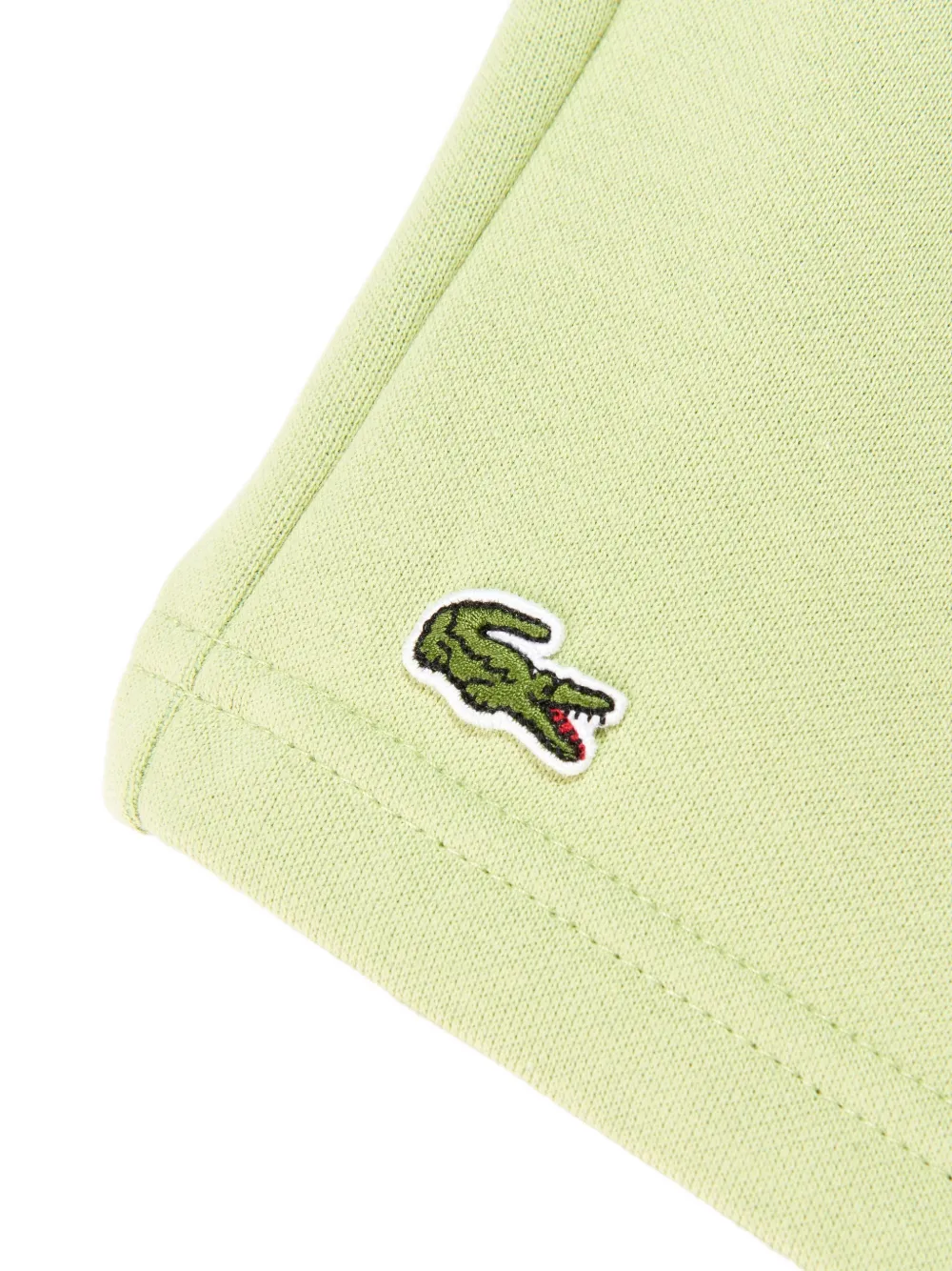 Lacoste Kids Shorts met geborduurd logo Groen
