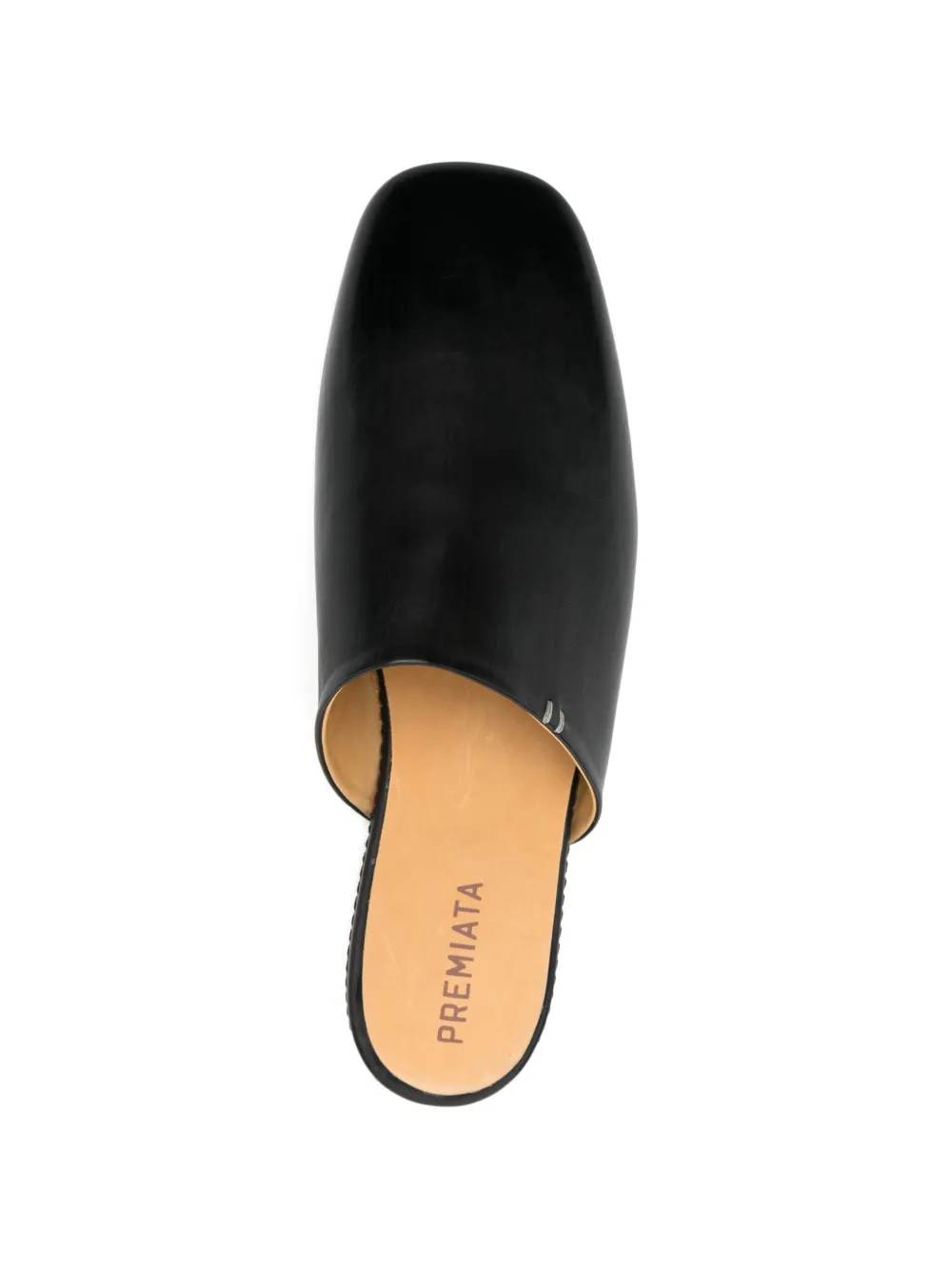 Premiata point toe slippers Zwart