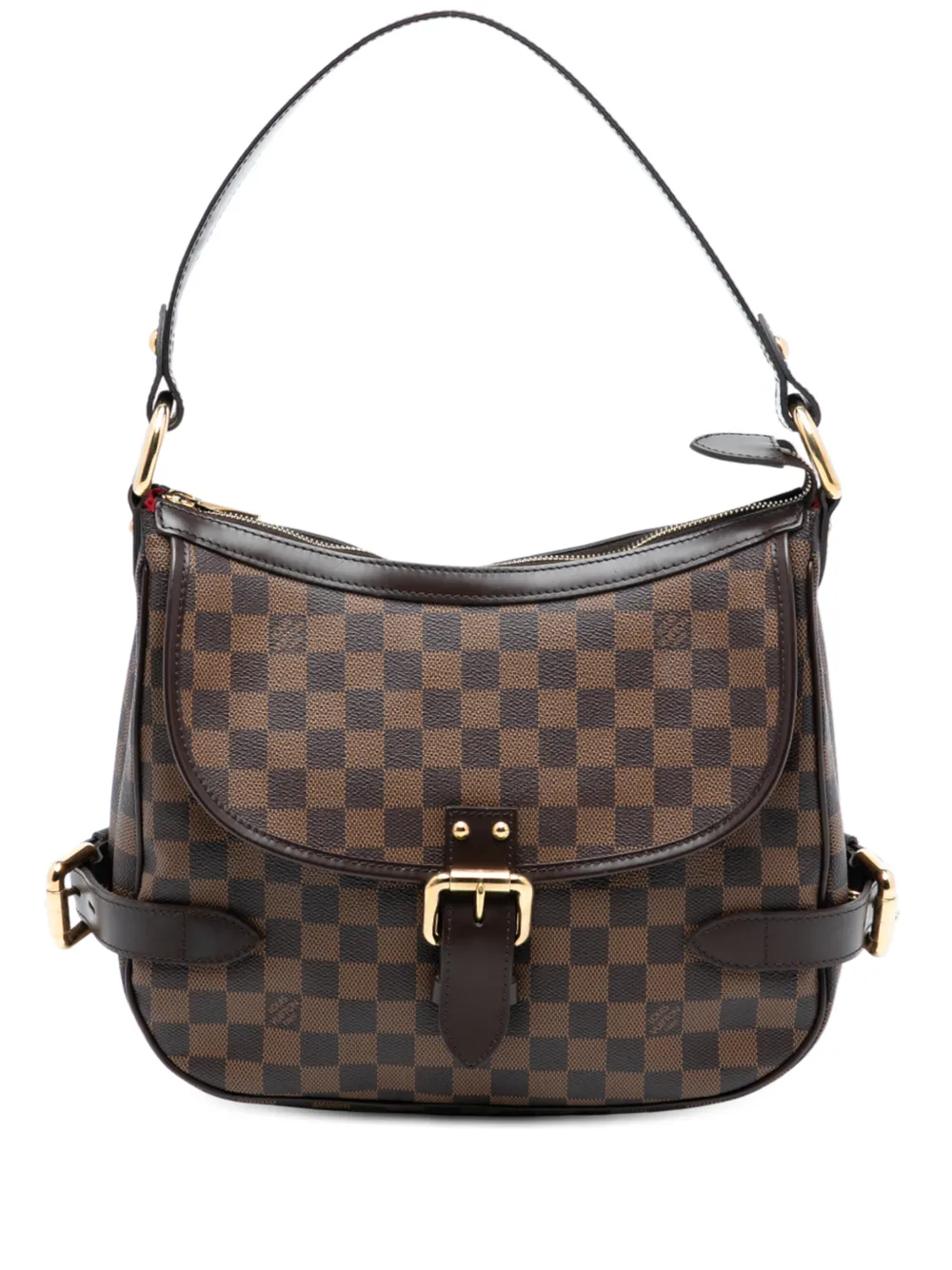 Louis Vuitton Pre-Owned Borsa a spalla Highbury in tela Damier Ebène 2007 - Marrone