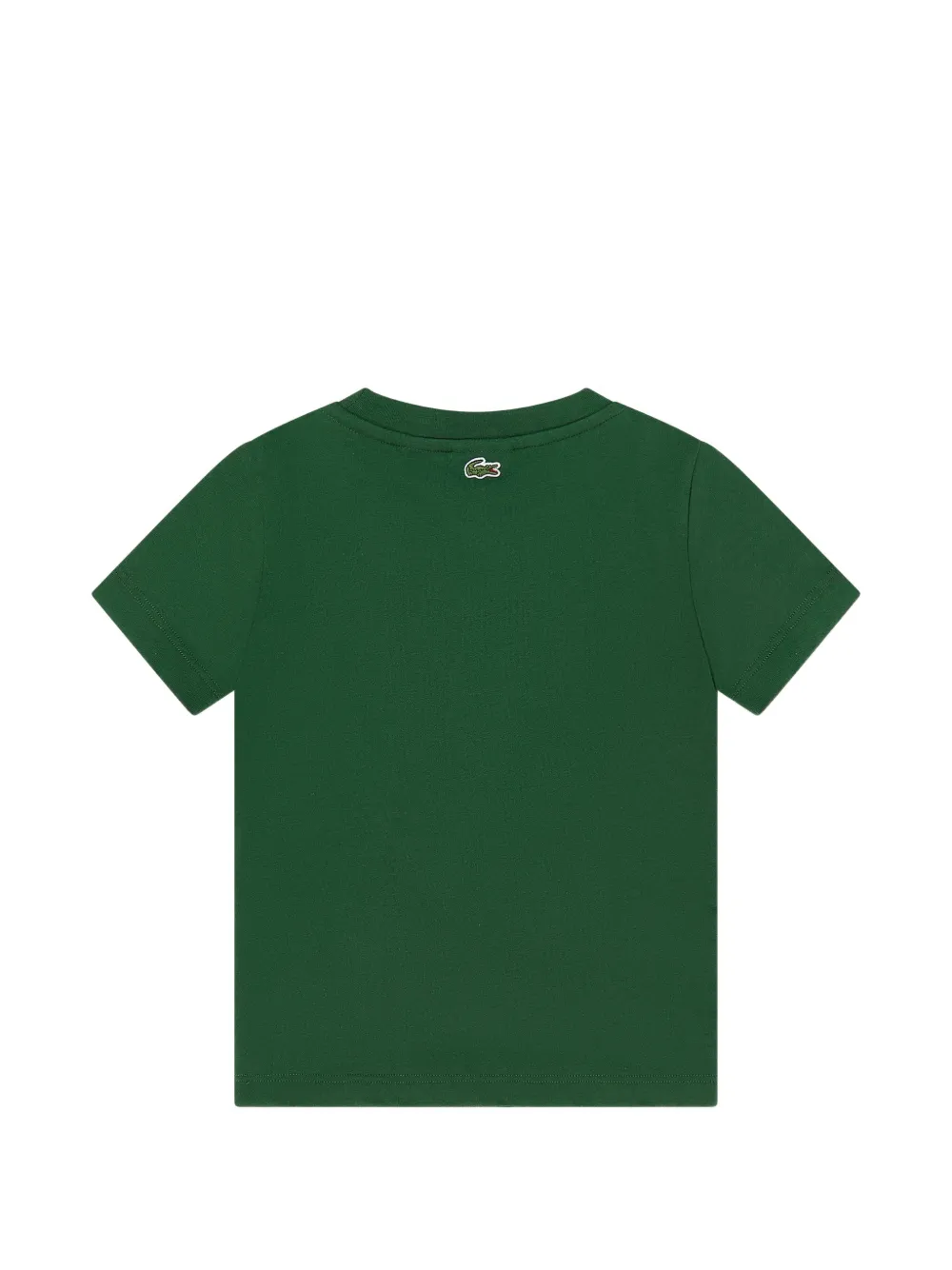  Lacoste Kids Logo-appliqué T-shirt - Green 