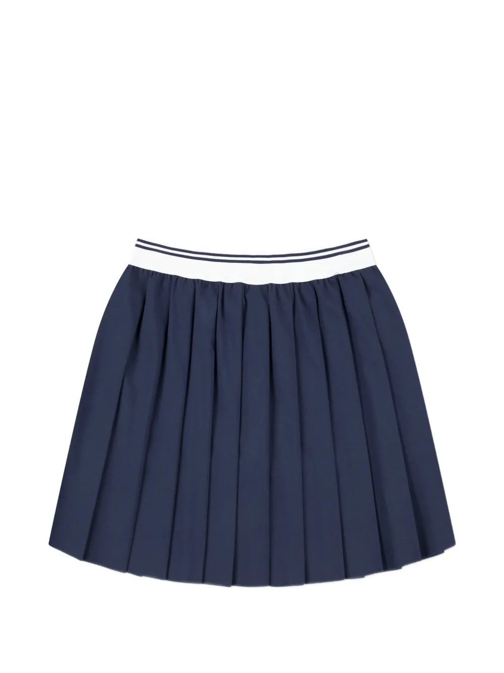 Lacoste Kids pleated waistband skirt - Blu