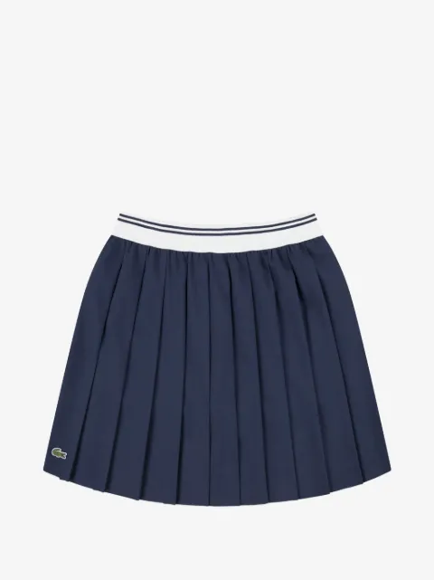 Lacoste Kids pleated waistband skirt