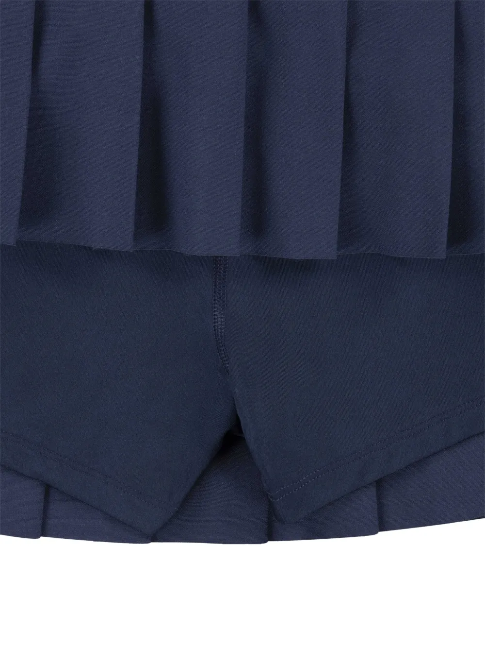 Lacoste Kids Plooirok met tailleband Blauw
