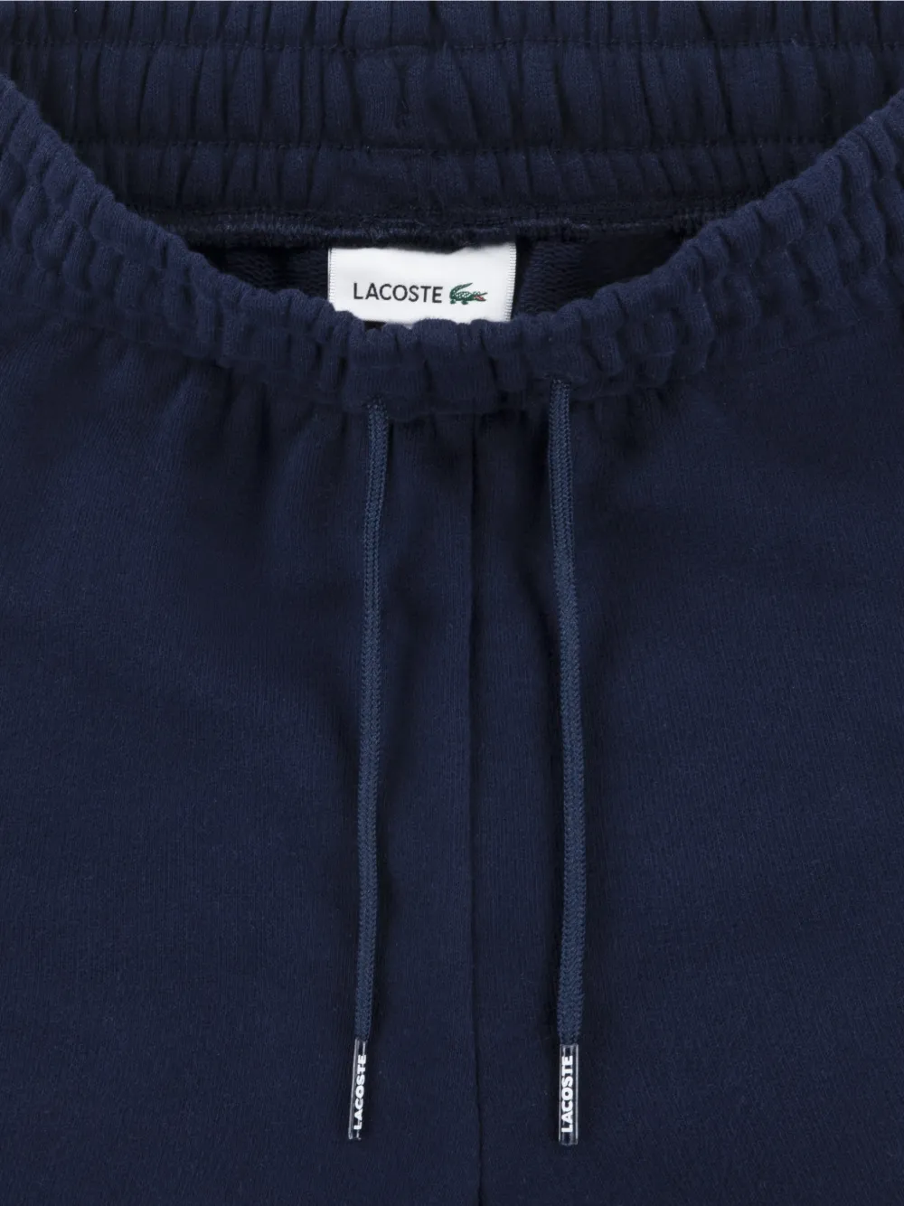 Lacoste Kids Broek met trekkoord en logo Blauw