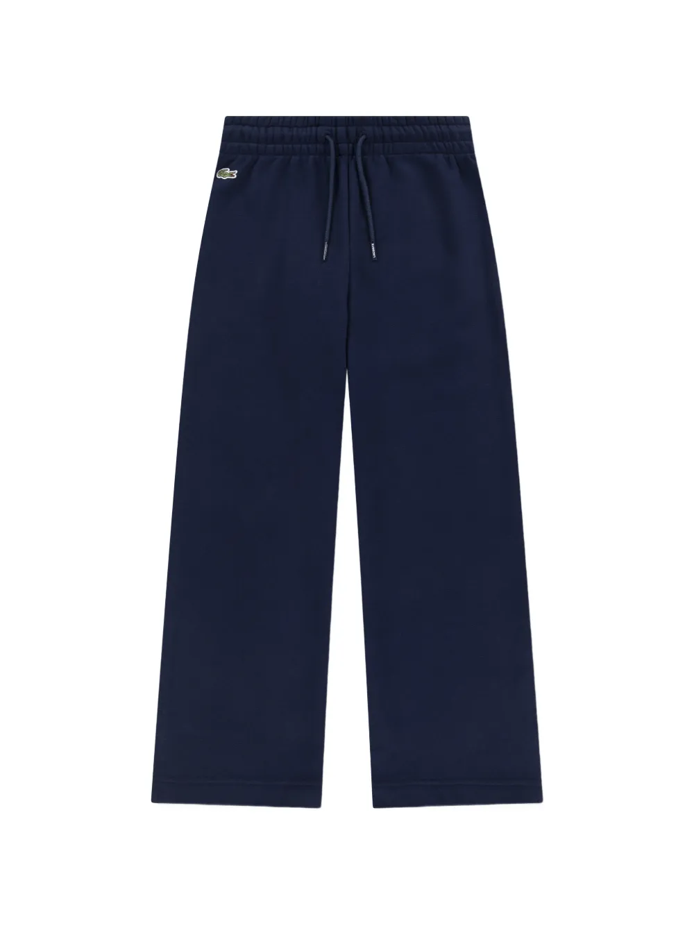 Lacoste Kids drawstring logo trousers - Blu