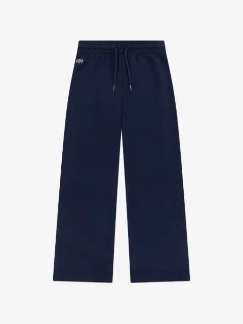 Lacoste Kids drawstring logo trousers