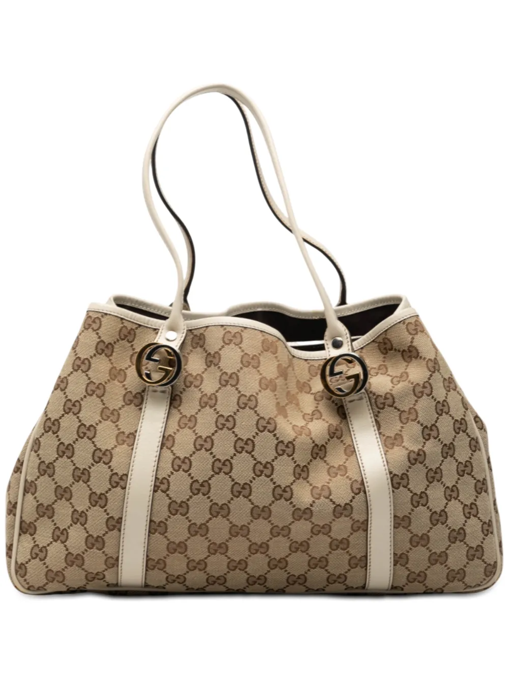 Gucci Pre-Owned Borsa tote Twins in tela GG 2000-2015 - Marrone