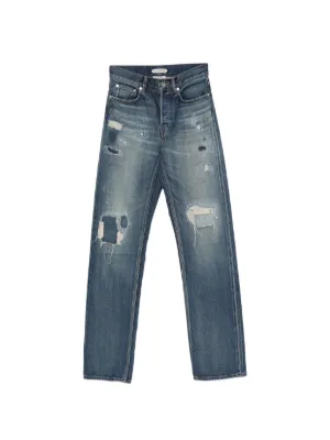 JW Anderson Workwear straight-leg Jeans | Blue | FARFETCH UK