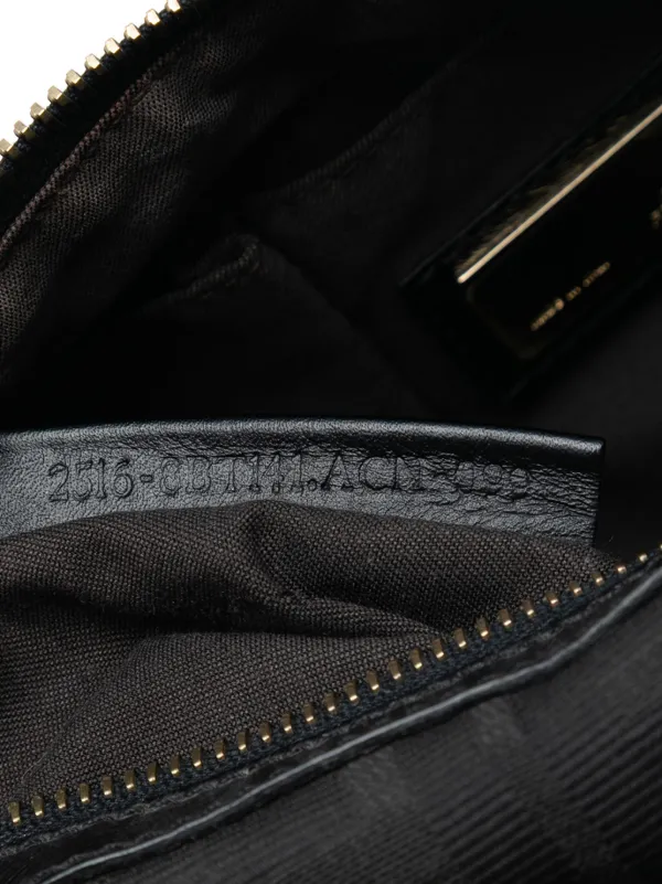 Fendi Pre-Owned 2000-2010 Zucca Canvas Chef Zip Crossbody Bag