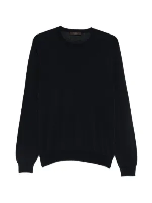 Studio Nicholson Vネック ニットベスト | ブルー | FARFETCH JP