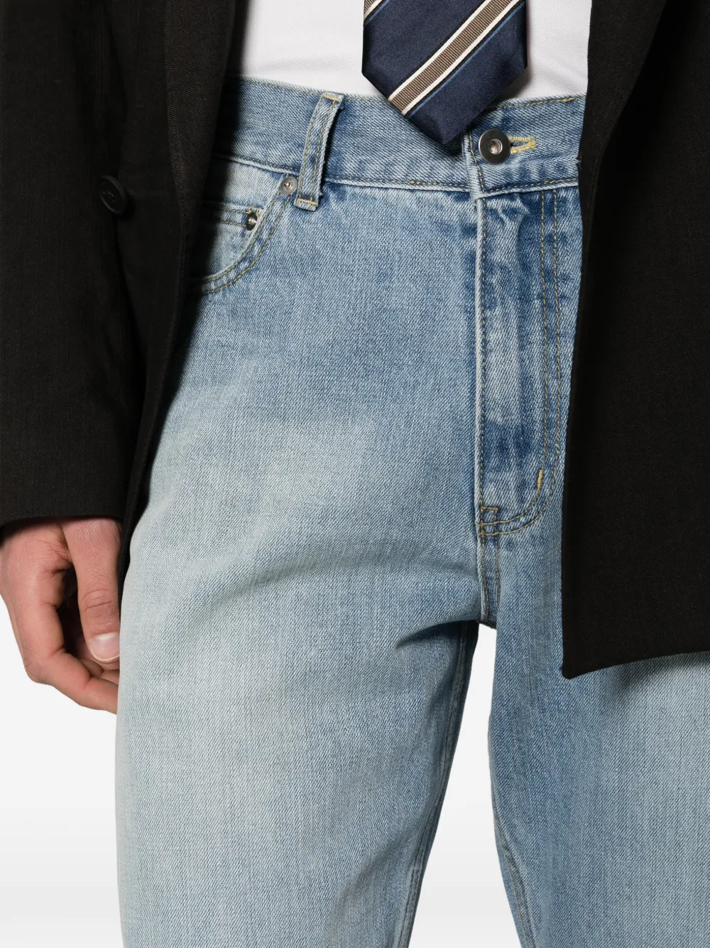 TONYWACK Denim jeans Blauw