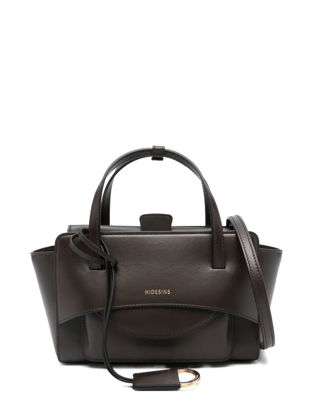 HIDESINS top handle tote bag - Marrone