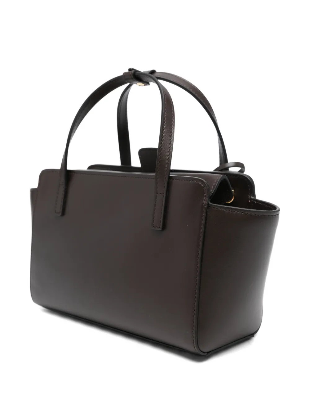 Hidesins Top Handle Tote Bag - Brown 
