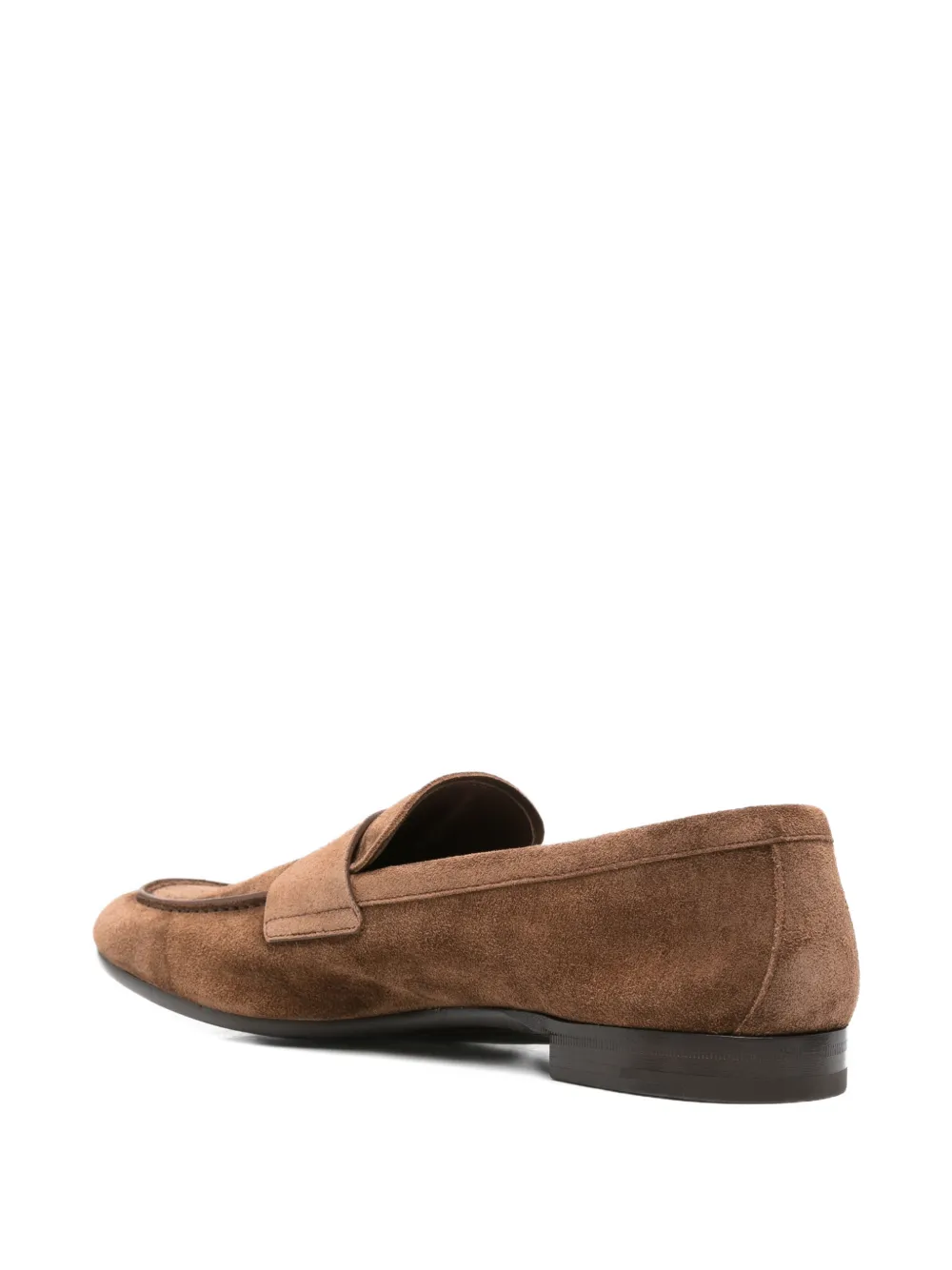 Prada Leren penny loafers Bruin