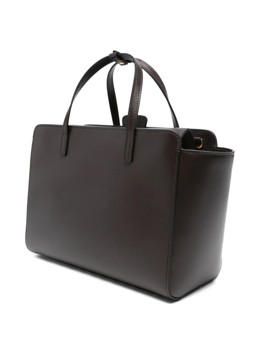  Hidesins Top Handle Tote Bag - Brown 