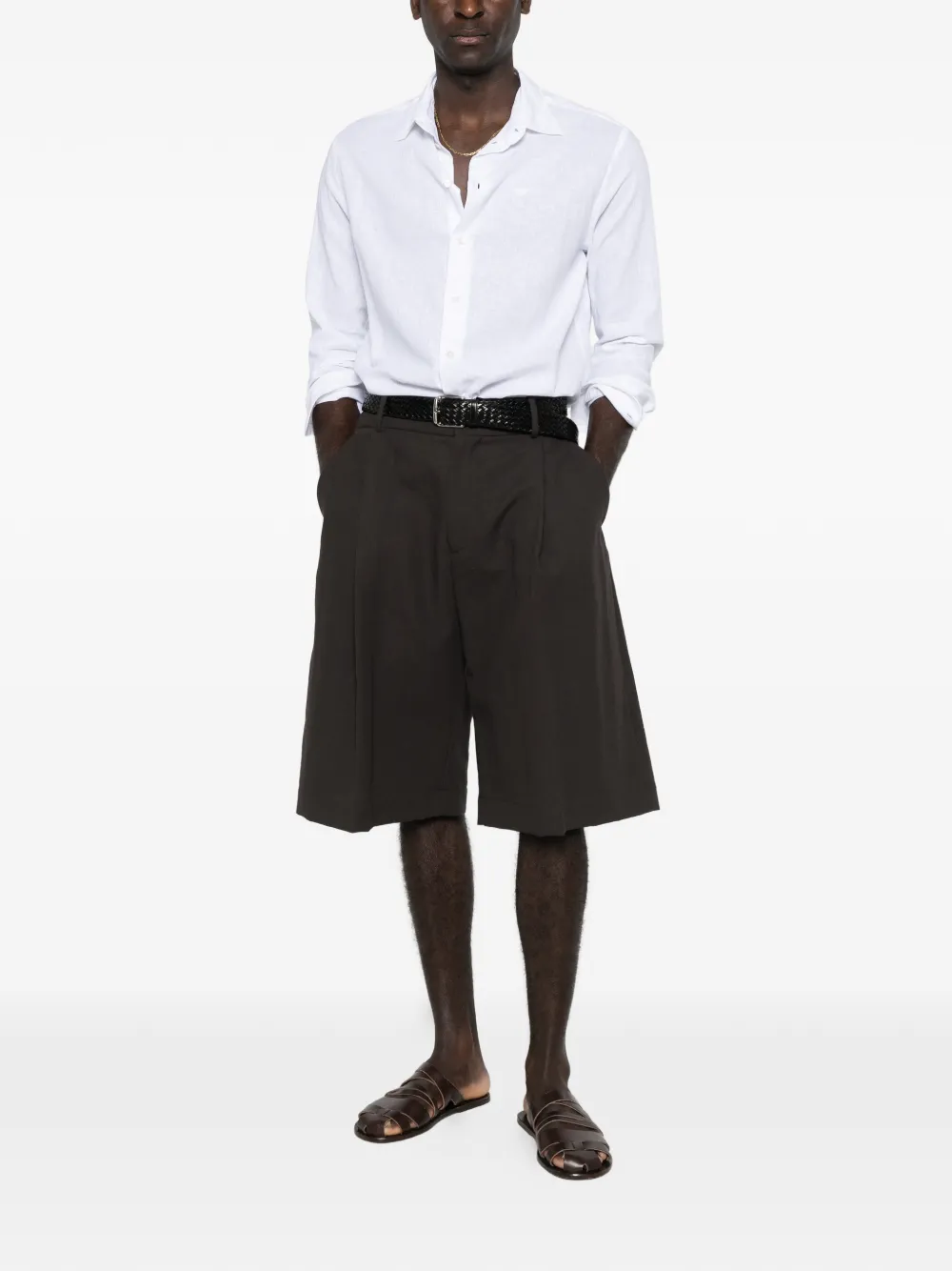 Button Linen Shirt