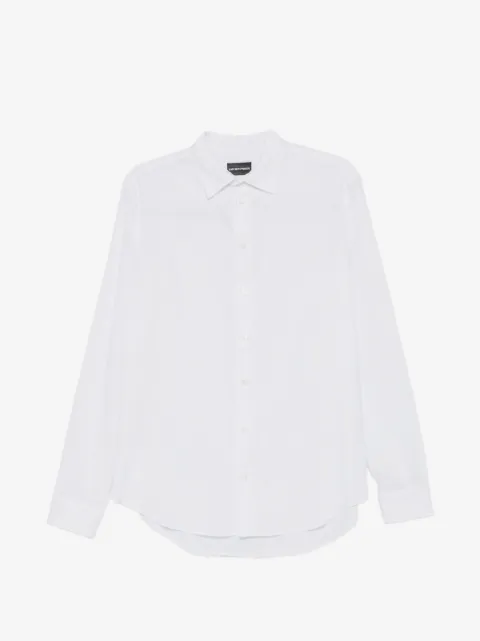 Emporio Armani button linen shirt