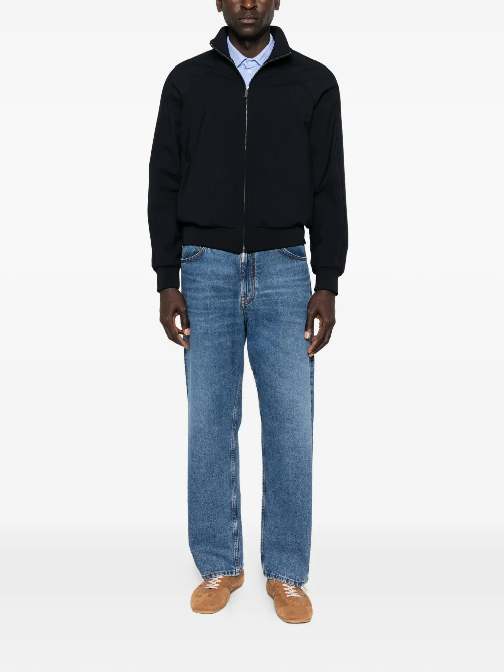 Emporio Armani Overhemd Blauw