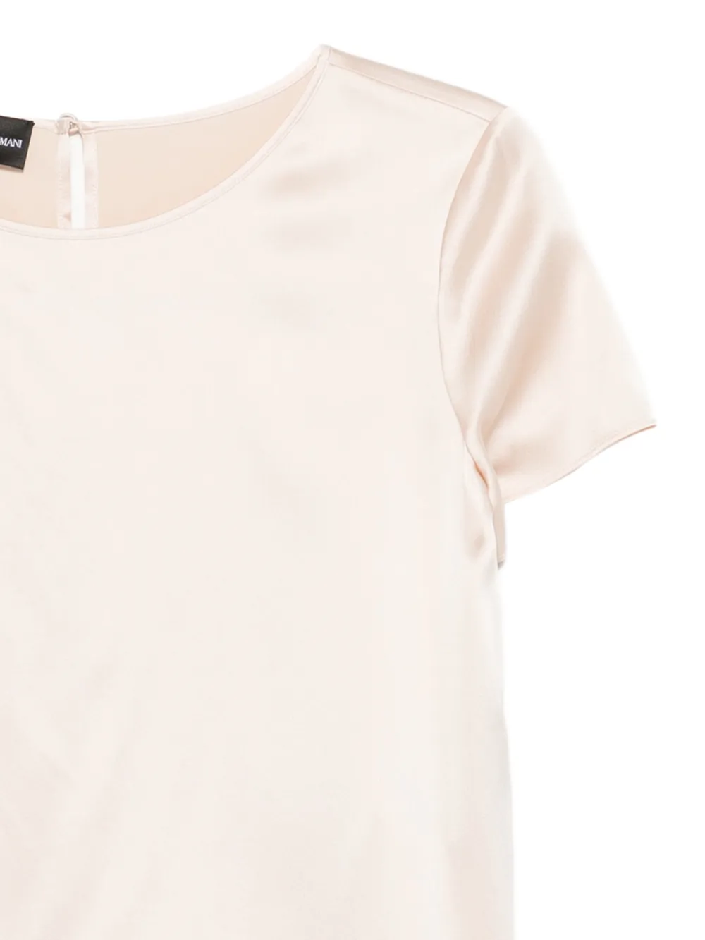 Emporio Armani Top met korte mouwen Beige