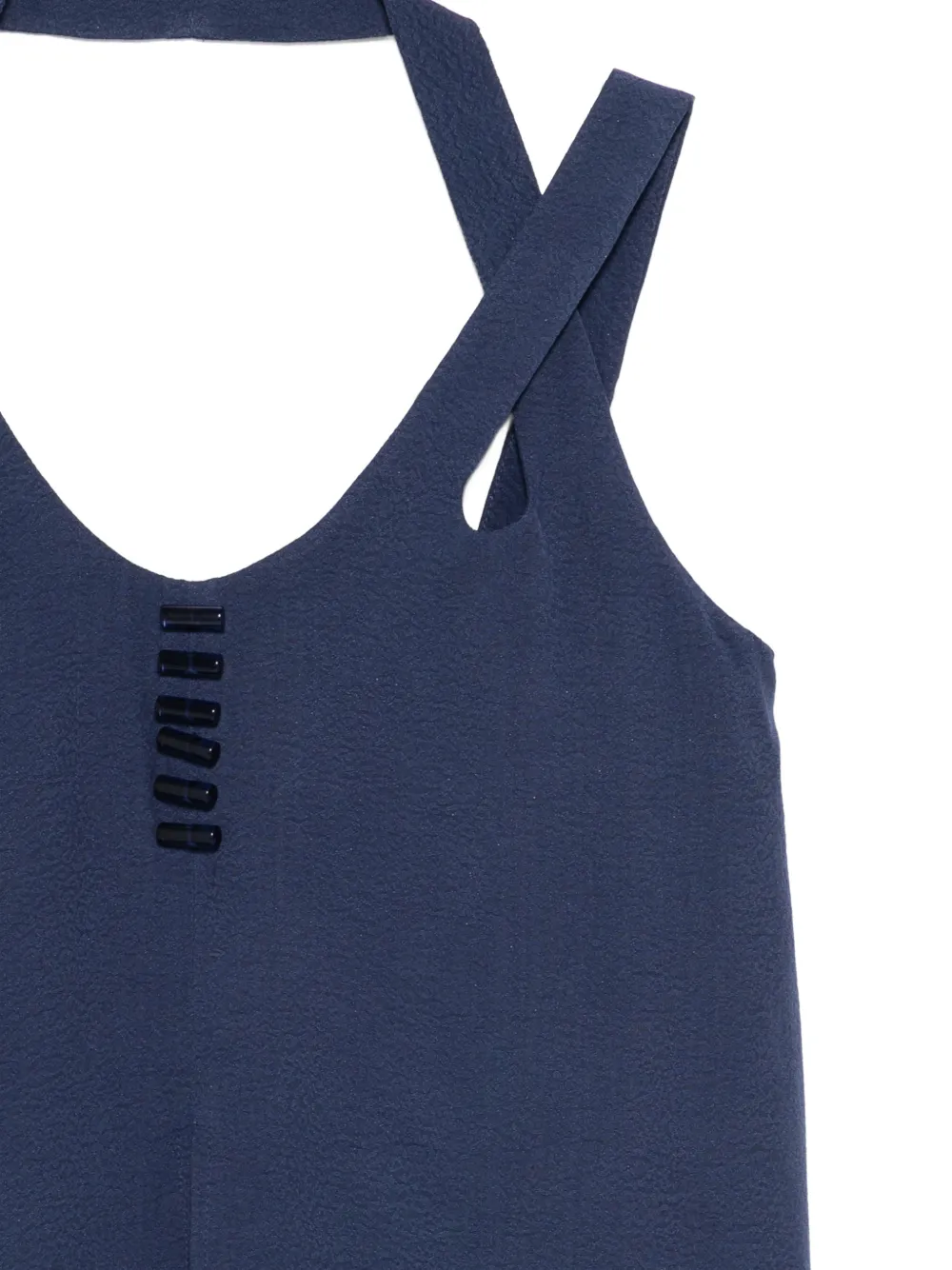 Emporio Armani Buttoned Top - Blue 