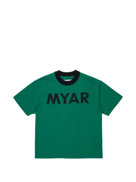 MYAR KIDS logo圆领T恤