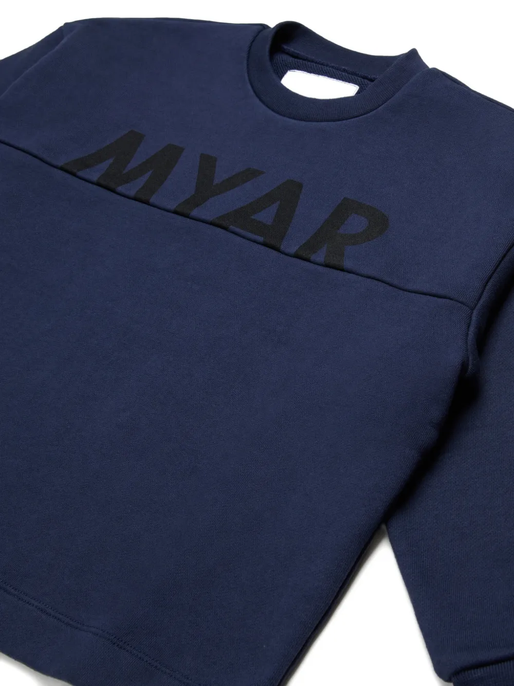  Myar Kids Crew-neck Logo Sweatshirt - Blue 