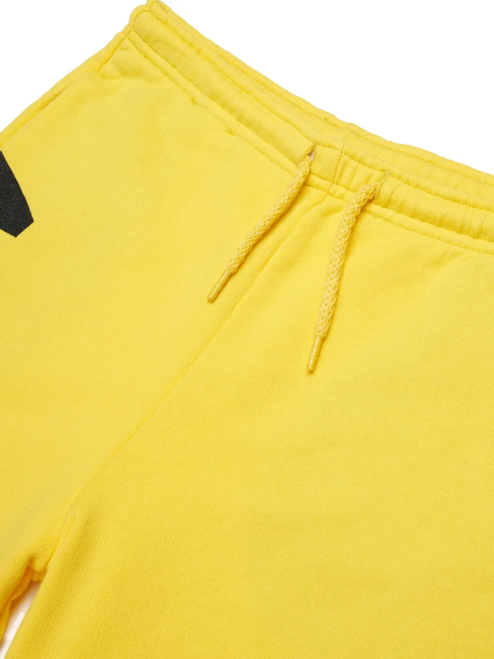  Myar Kids Logo-print Drawstring Shorts - Yellow 