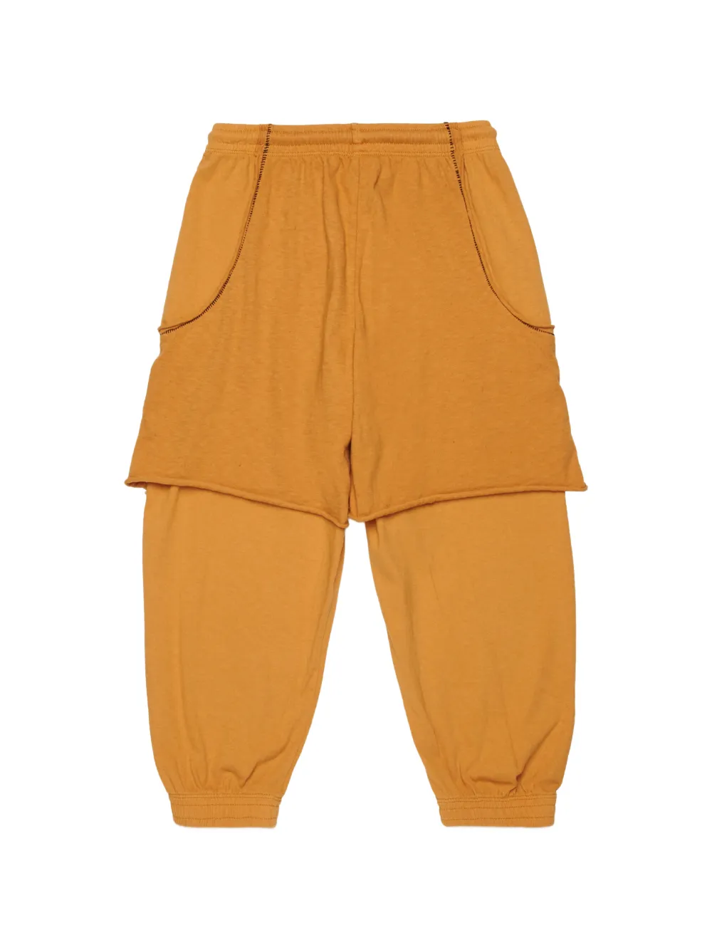  Myar Kids Layered Track Pants - Orange 
