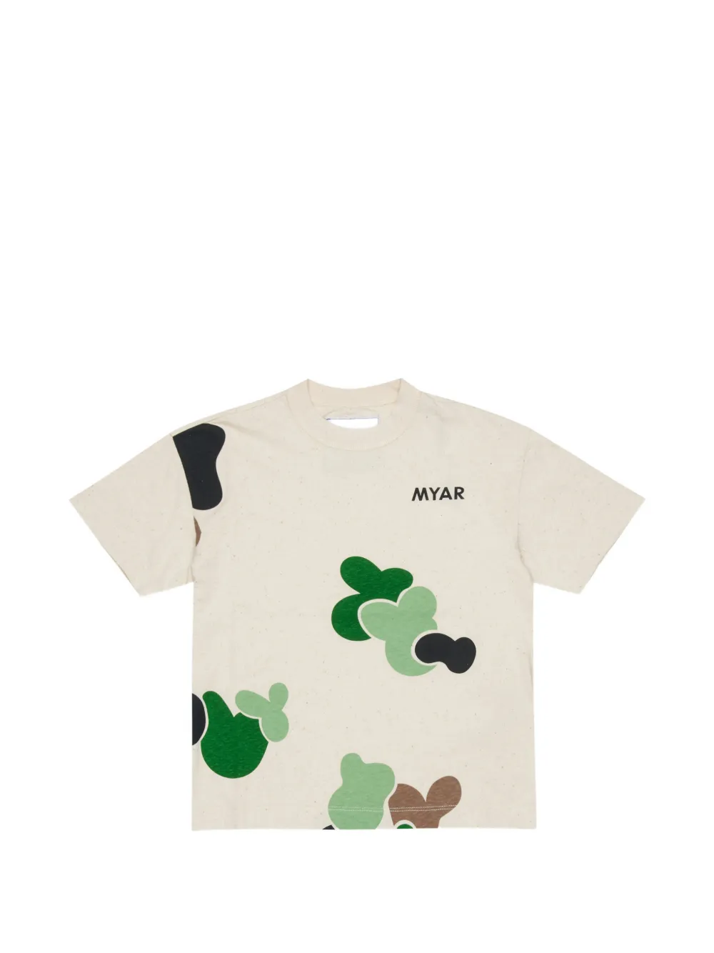 MYAR KIDS graphic-print T-shirt - Toni neutri