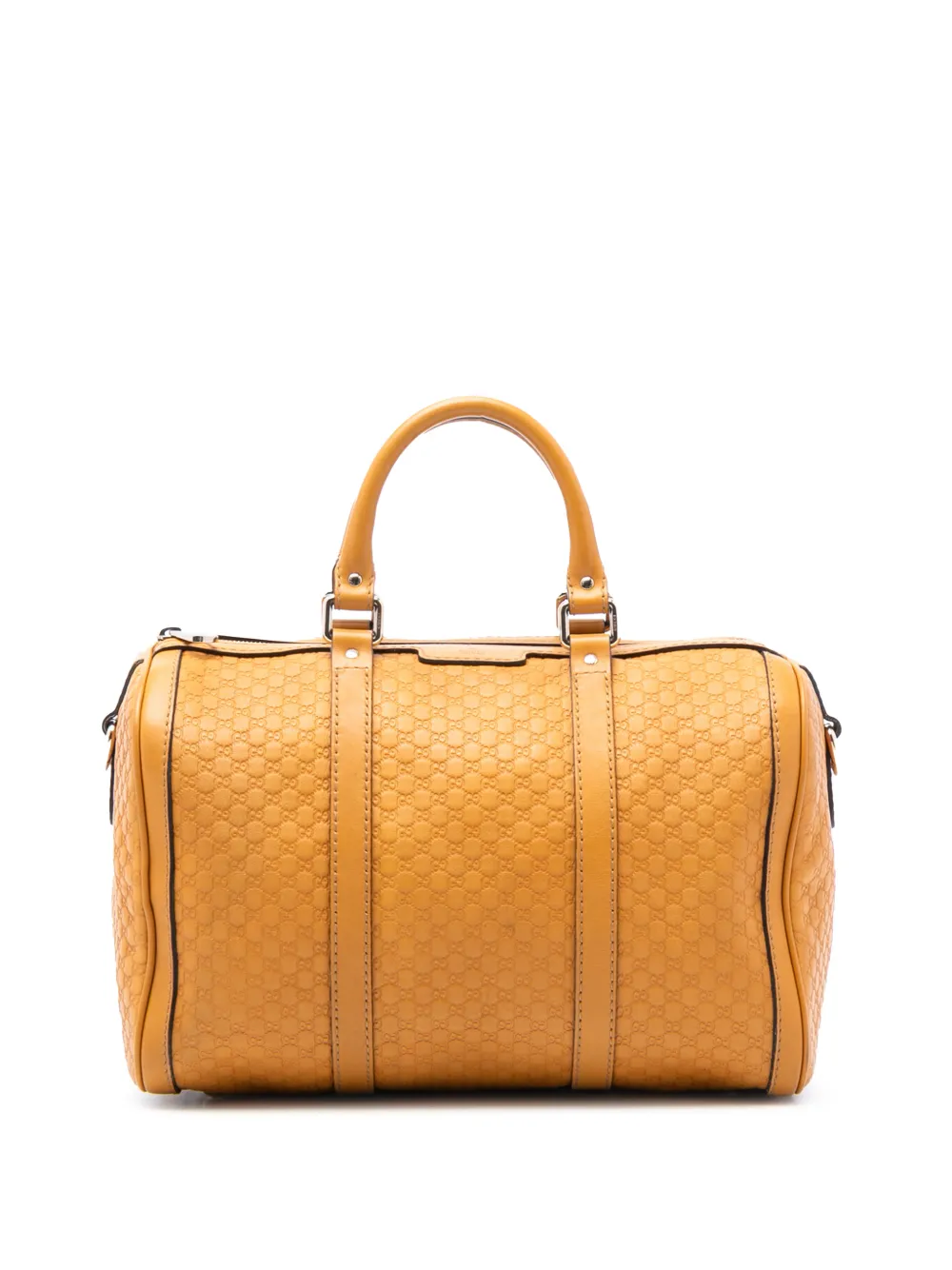 Gucci Pre-Owned Borsa Boston Microguccissima Joy media 2016-2026 - Giallo