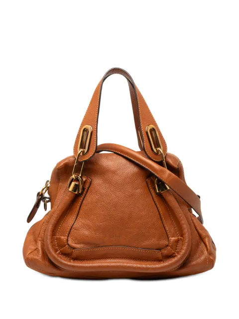 Chloé Pre-Owned bolsa satchel Paraty pequeña de piel 2011