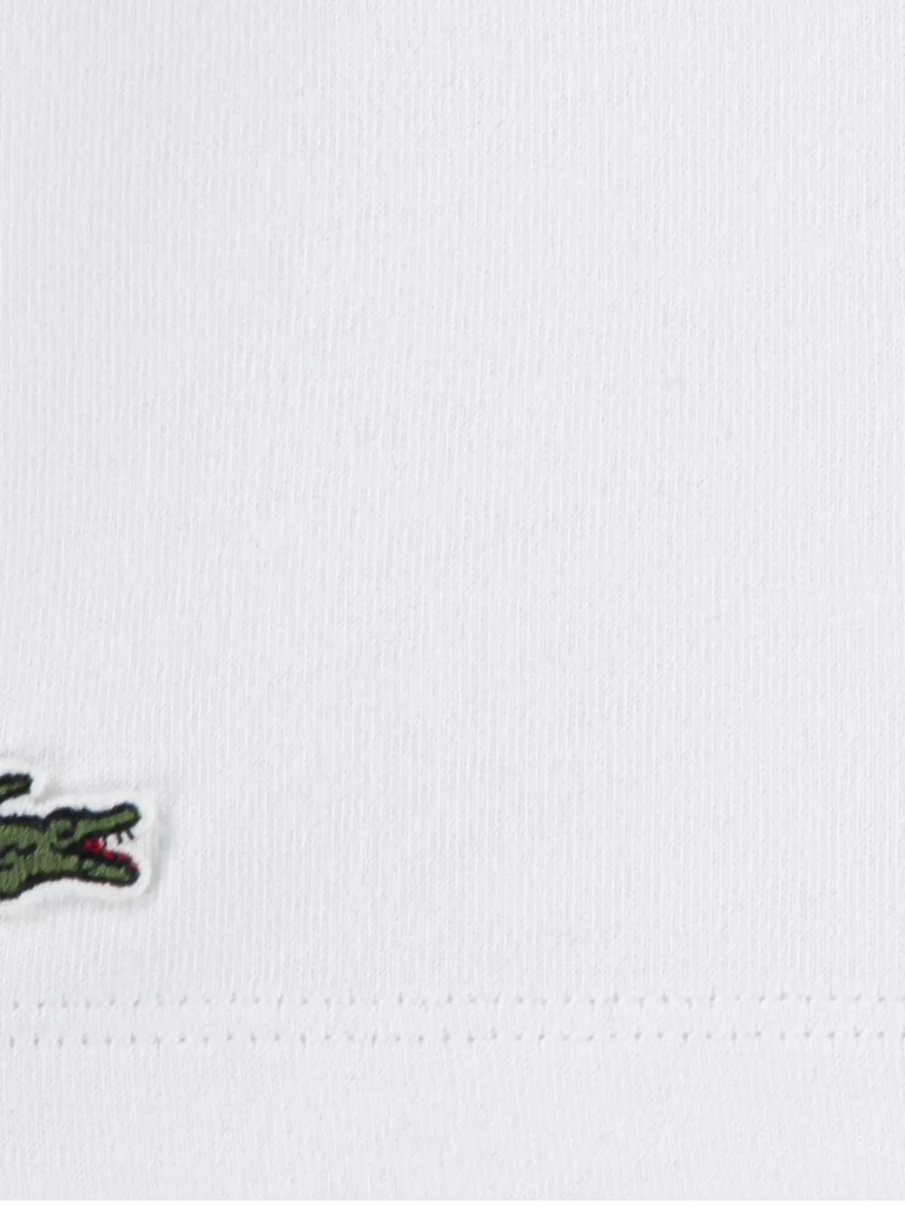Lacoste Kids T-shirt met logo Wit