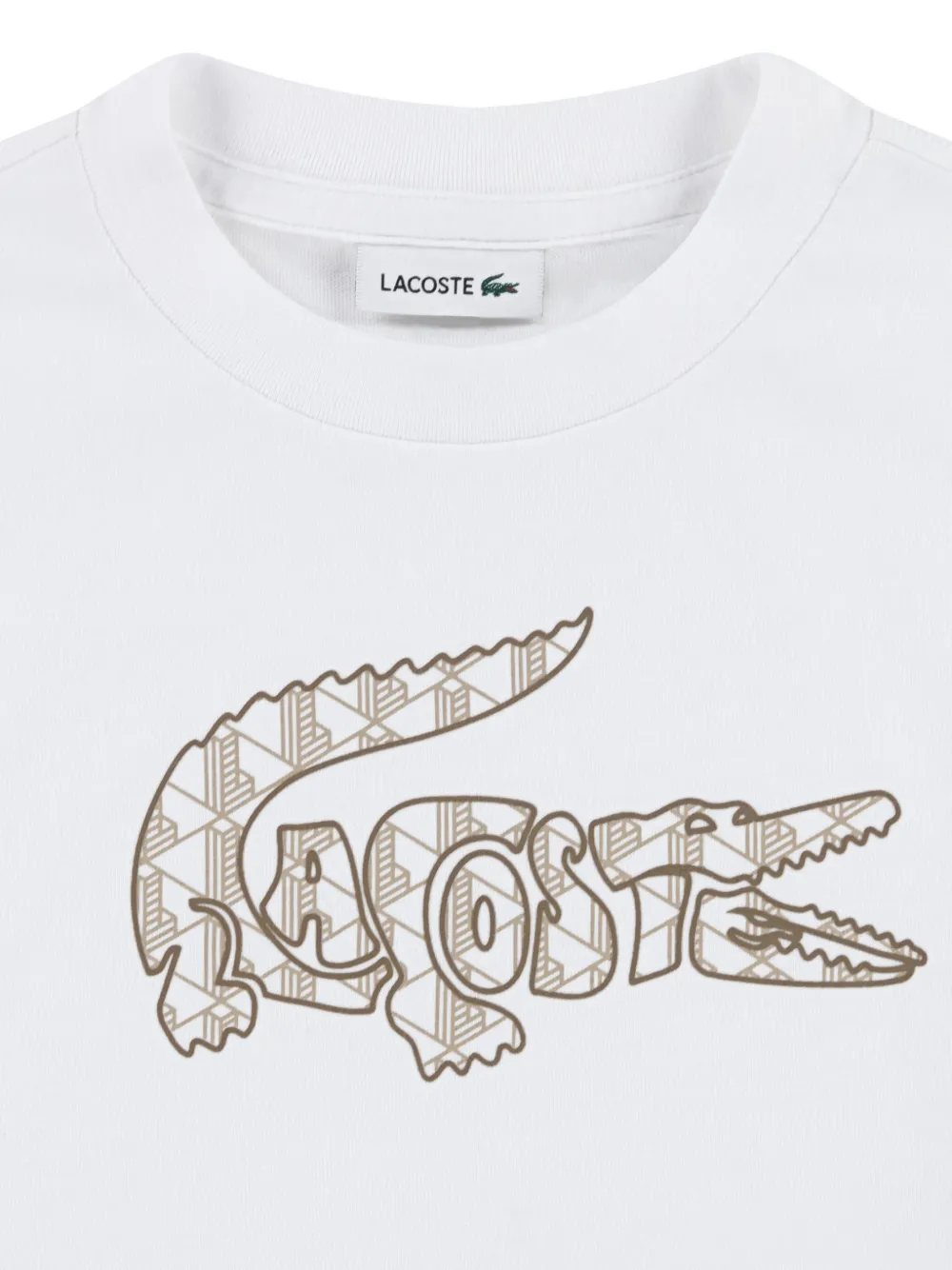  Lacoste Kids Logo T-shirt - White 
