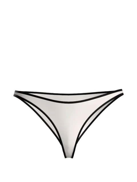 Maison Close La Parisienne contrasting-trim briefs