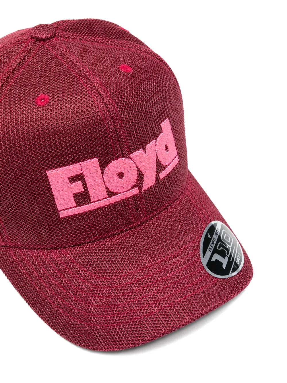  Floyd Logo-embroidery Baseball Cap - Red 
