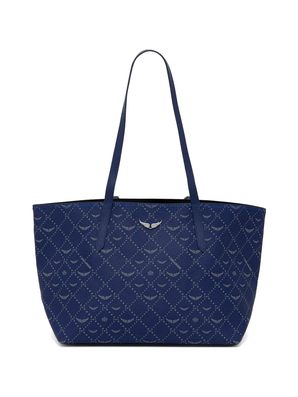 Zadig&Voltaire metallic-detail tote bag - Blu