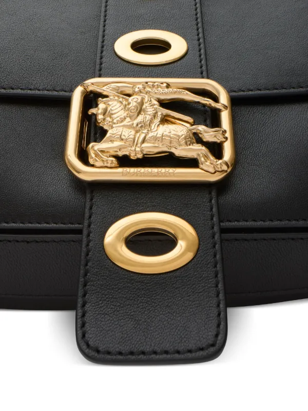 Burberry Medium Rider Bag | Black | FARFETCH GE